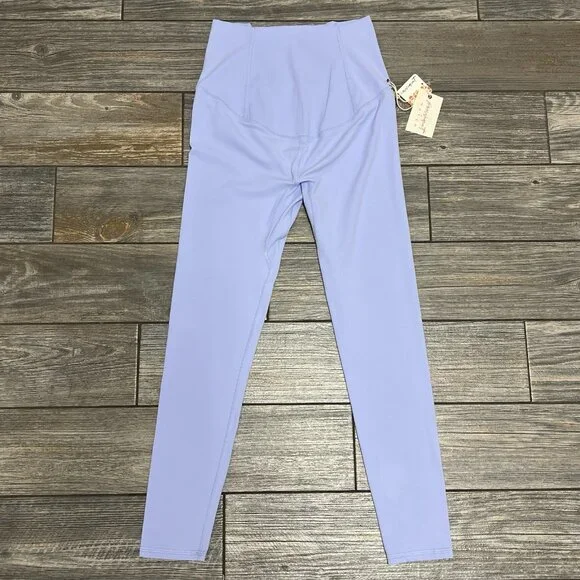 NWT $108 Free People Movement x Hatch Never Better Maternity Leggings XS Orchid - Picture 6 of 16